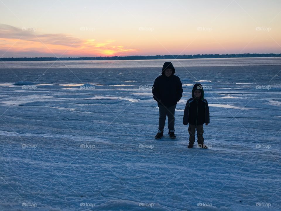 Winter with friends