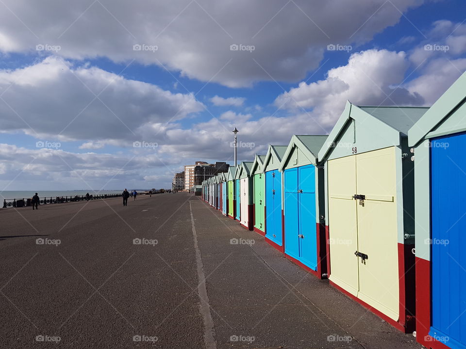 Beach Huts, Brighton and Hove