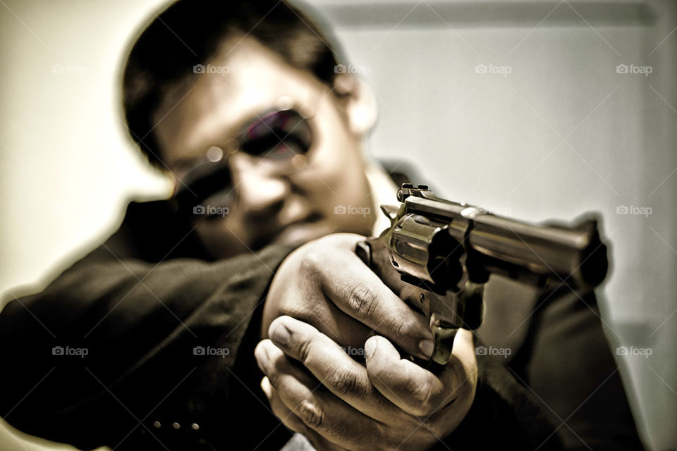 Gunman shooting