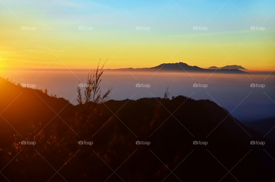 Early Morning at Mt. Bromo Pananjakan