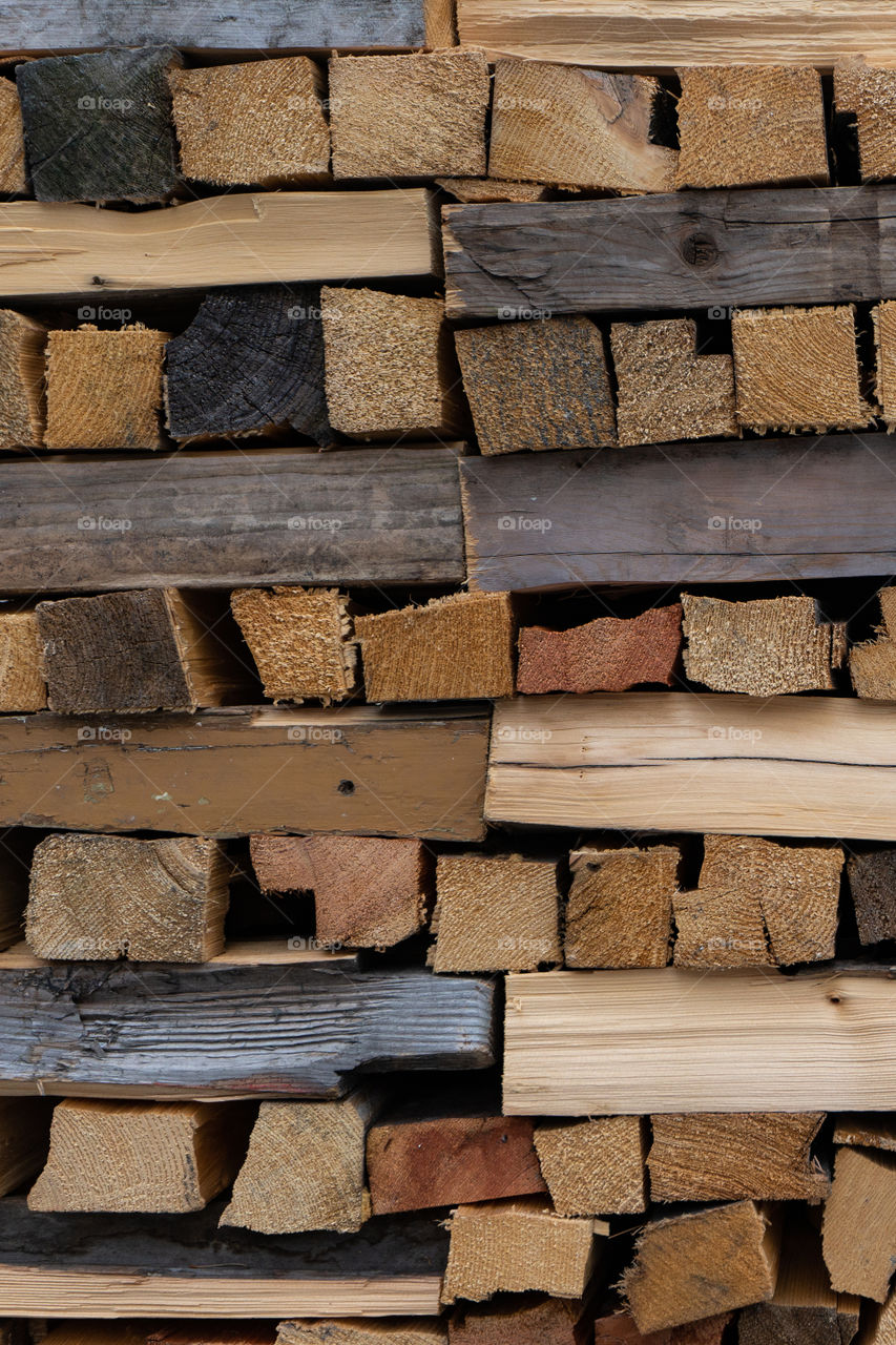 Stack of firewood