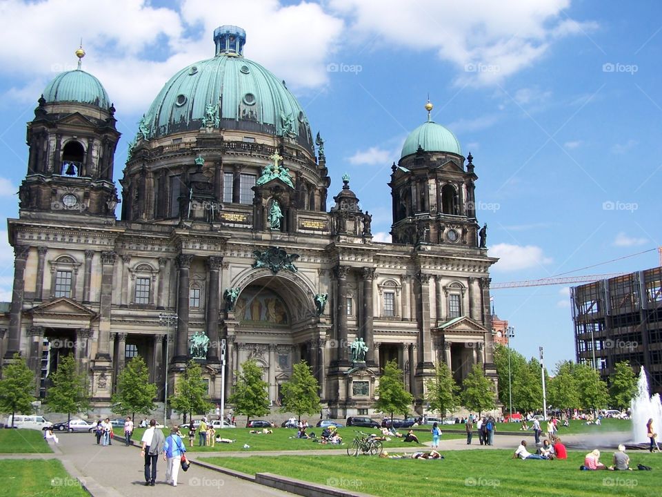 Cathedral of Berlin on Museum Island in Berlin, Germany