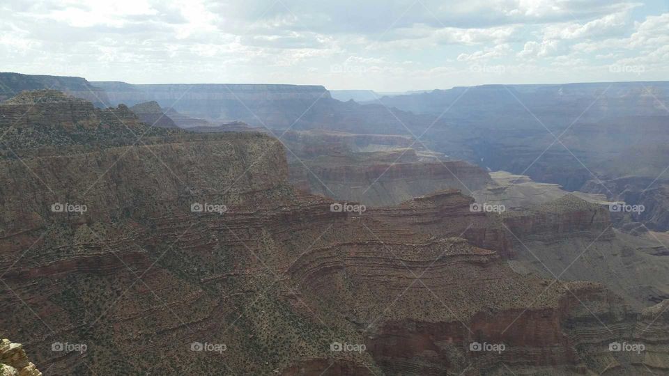 A view from the Grand Canyon