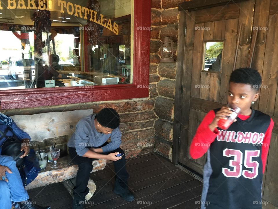 Child, People, Street, Group, Family