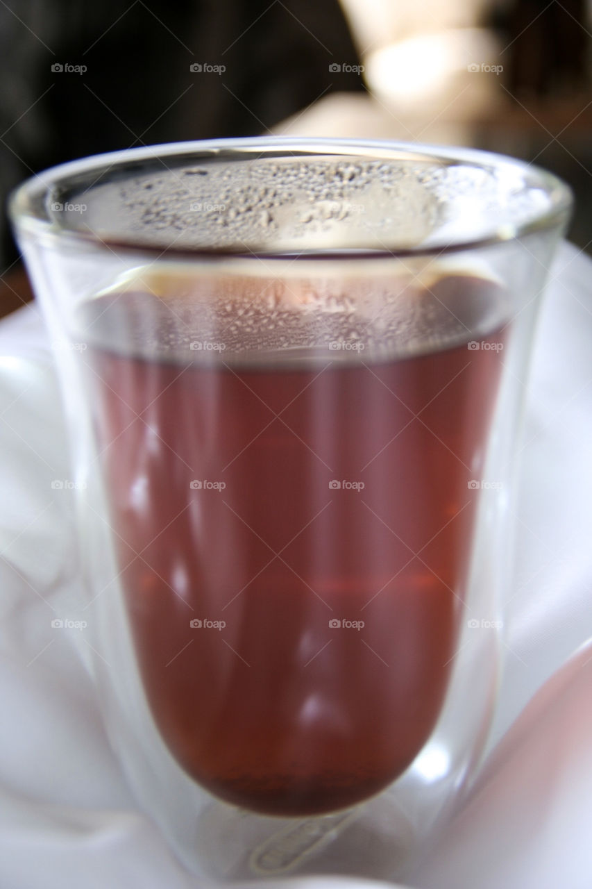 Liquids: Rooibos tea is such a treat, not to mention it’s health benefits! Displayed here in a DeLonghi glass