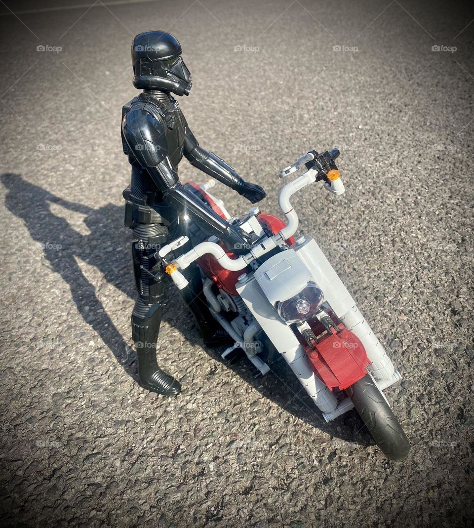 Lego motorcycle 