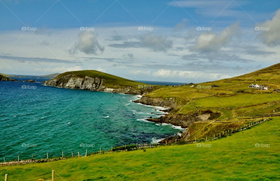 Irish coastline 
