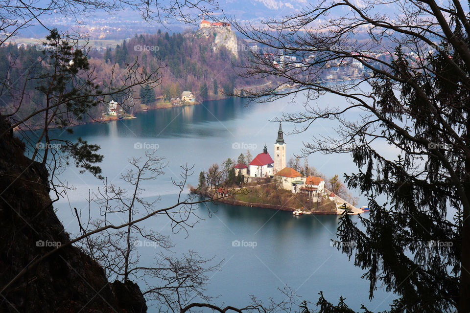 Bled island and castle