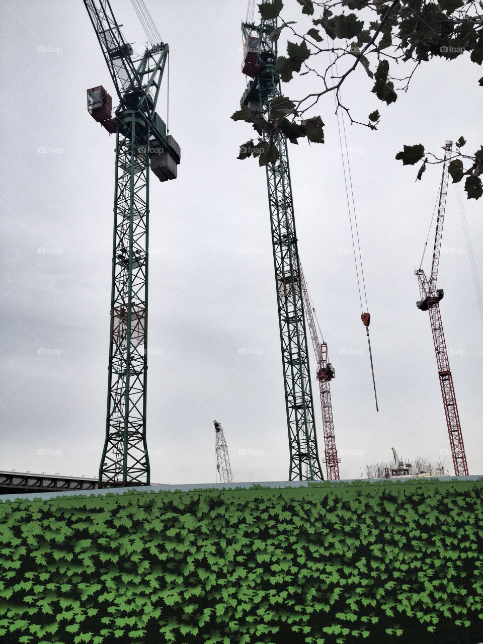 construction building crane london by kenwilsonmax