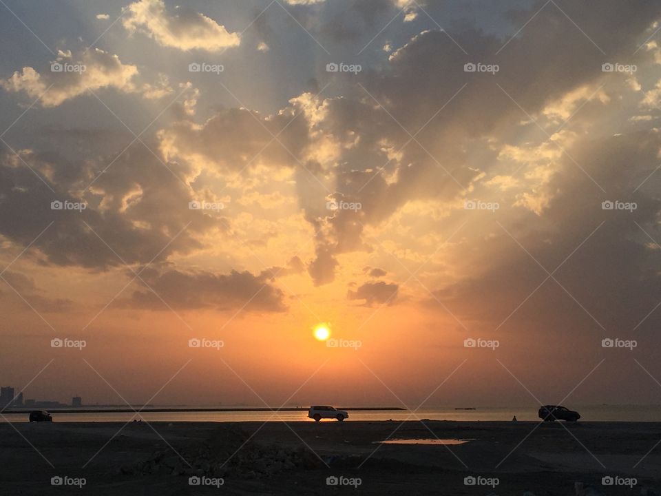 Bahrain sunset