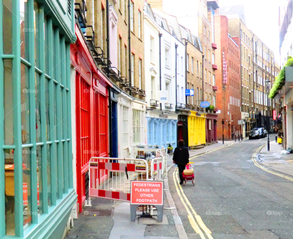 portabelloroad street london colorful by cabday