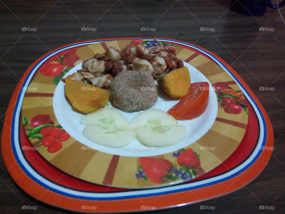 Food, No Person, Plate, Dinner, Delicious