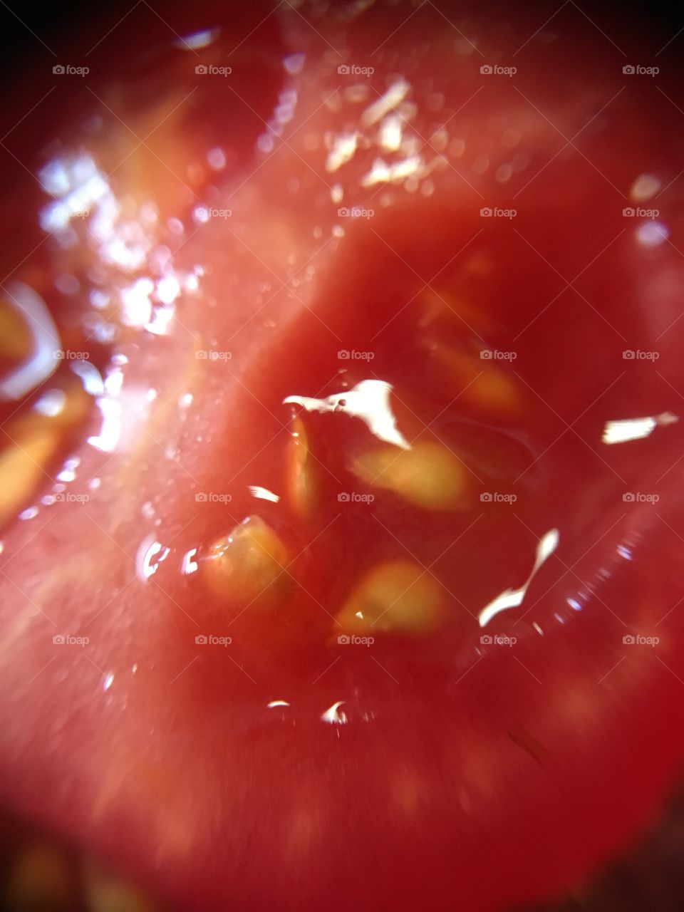 Slice of tomato