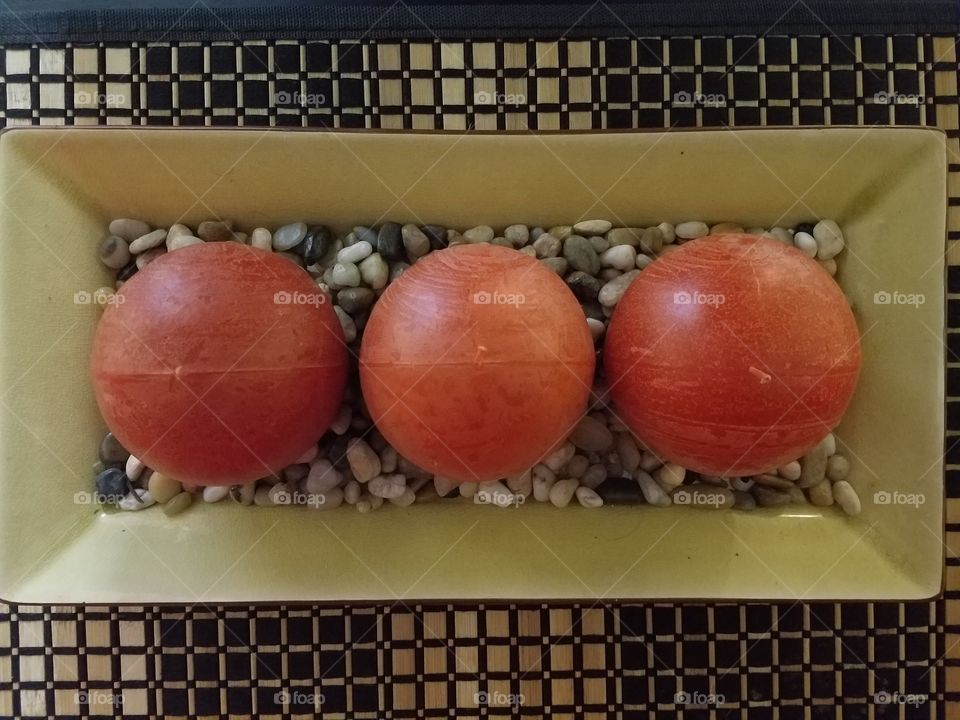 Geometric Shapes - Rectangles and Circles  (candles)