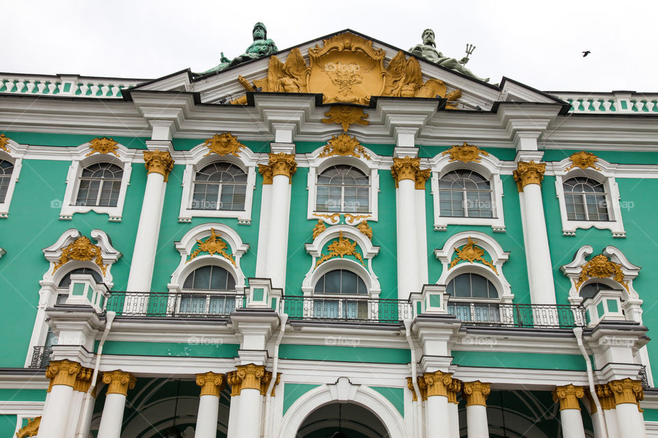 The Hermitage in St. Petersburg. 