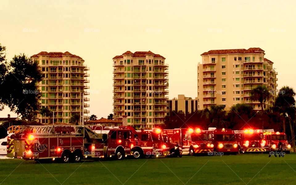 First responders, fire department 9/11