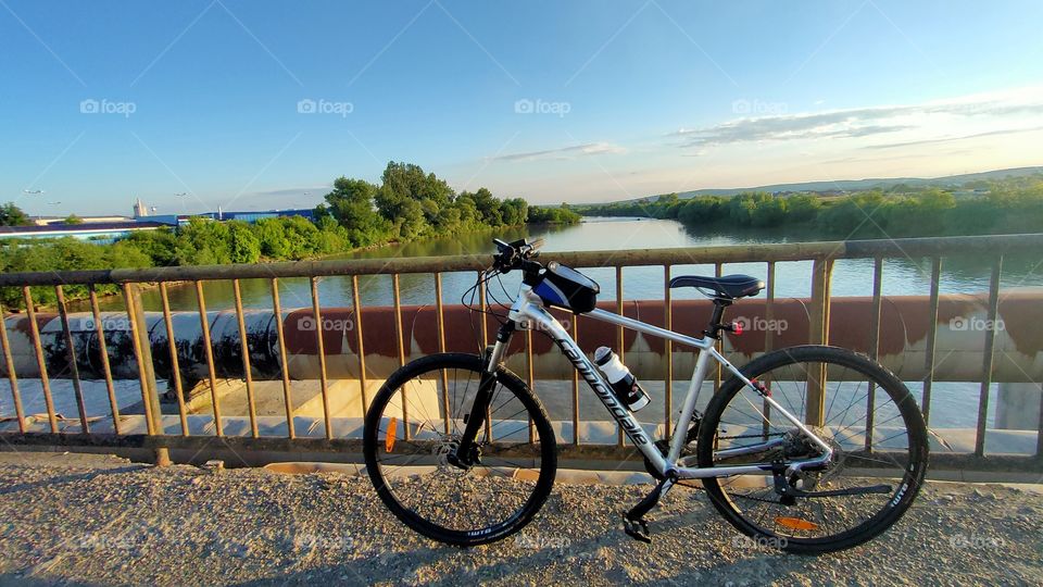 Mureș bridge in my City of Transylvania