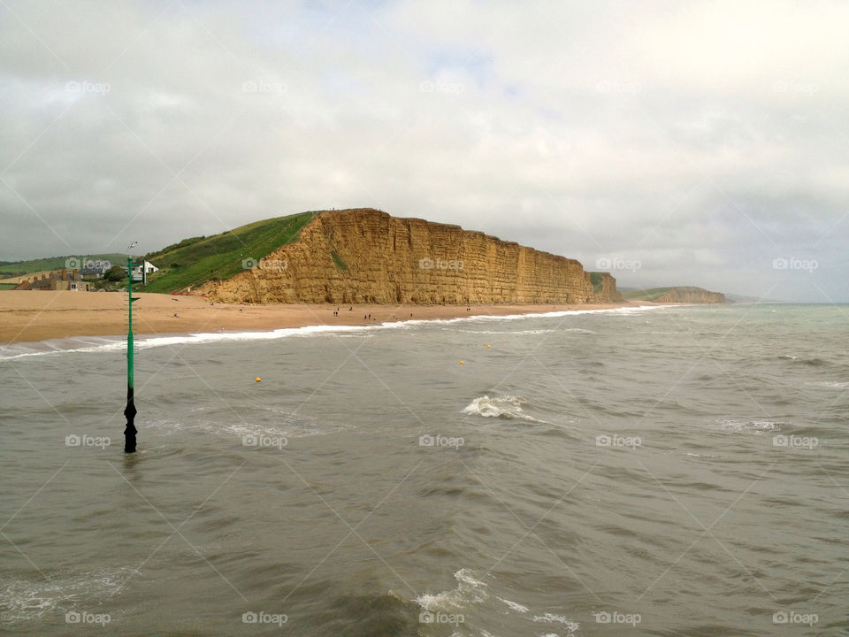 dorset sea bay coast by dannytwotaps
