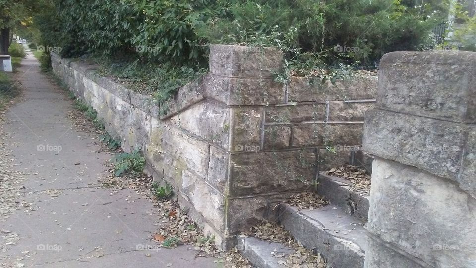 retaining wall stairs