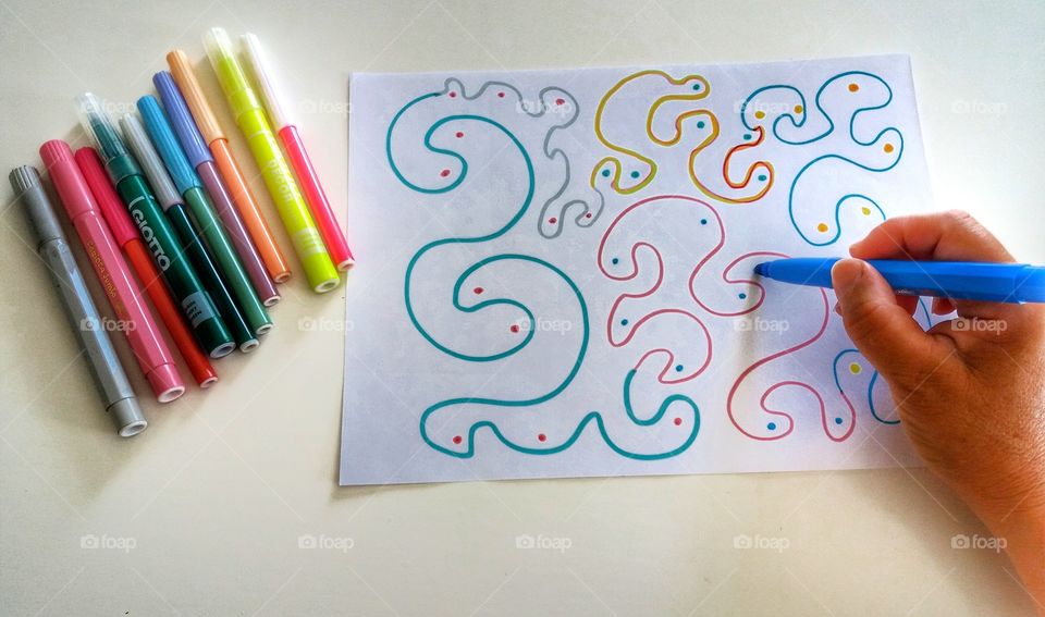 Drawing like a child!