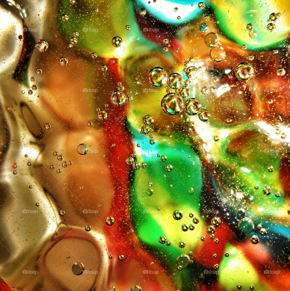 Oil Bubbles. One of the oil color photos I shot. This one has some really nice bubbles.