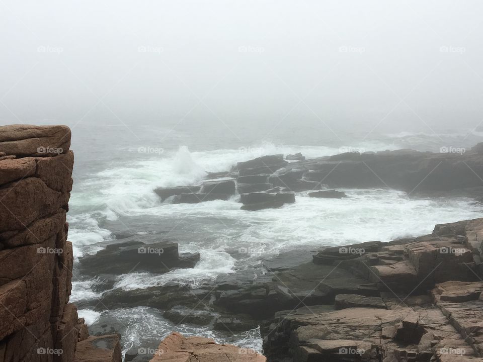 Choppy Seas - Acadia National Park