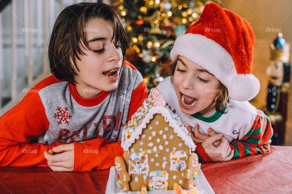 Gingerbread house