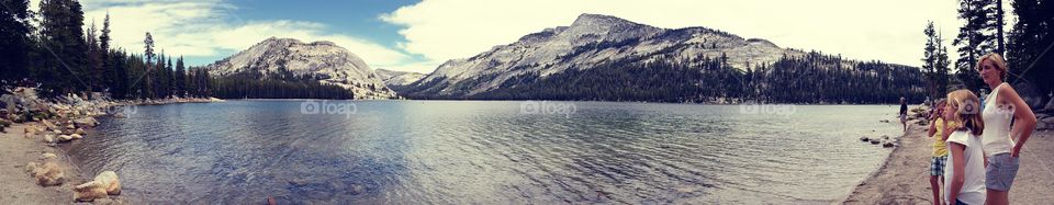 Water, Mountain, Landscape, Lake, Snow