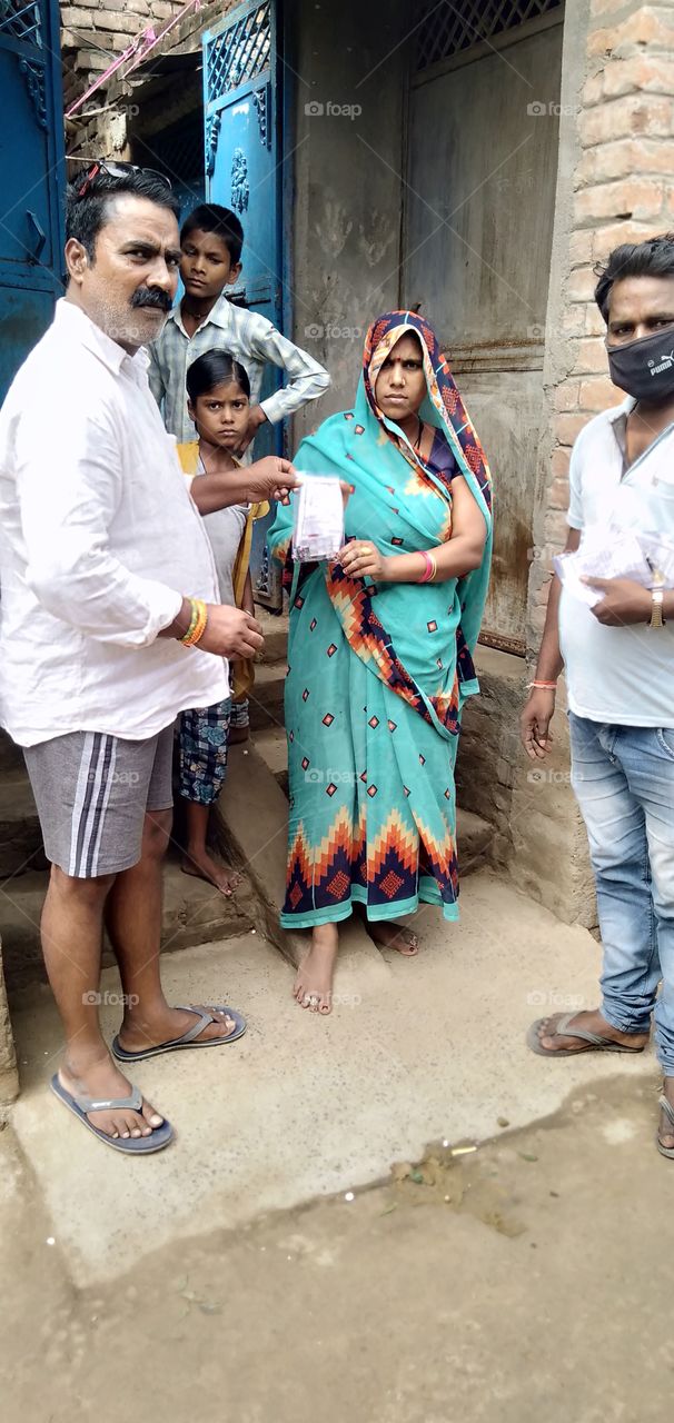 Help for Poor Family UP India