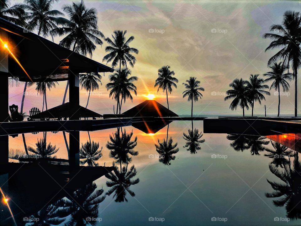 Evening Sunset Srilanka