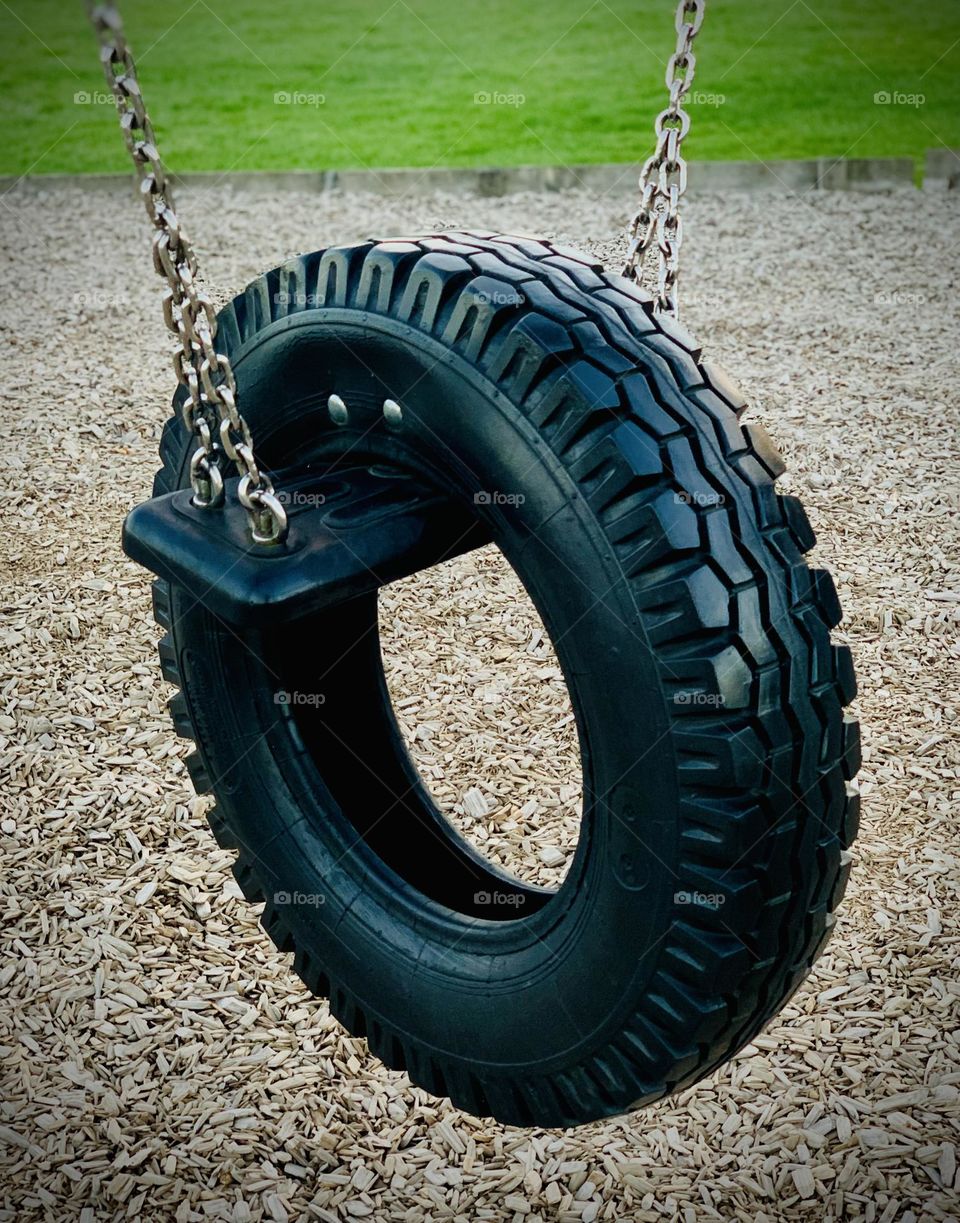 Wheel on chains