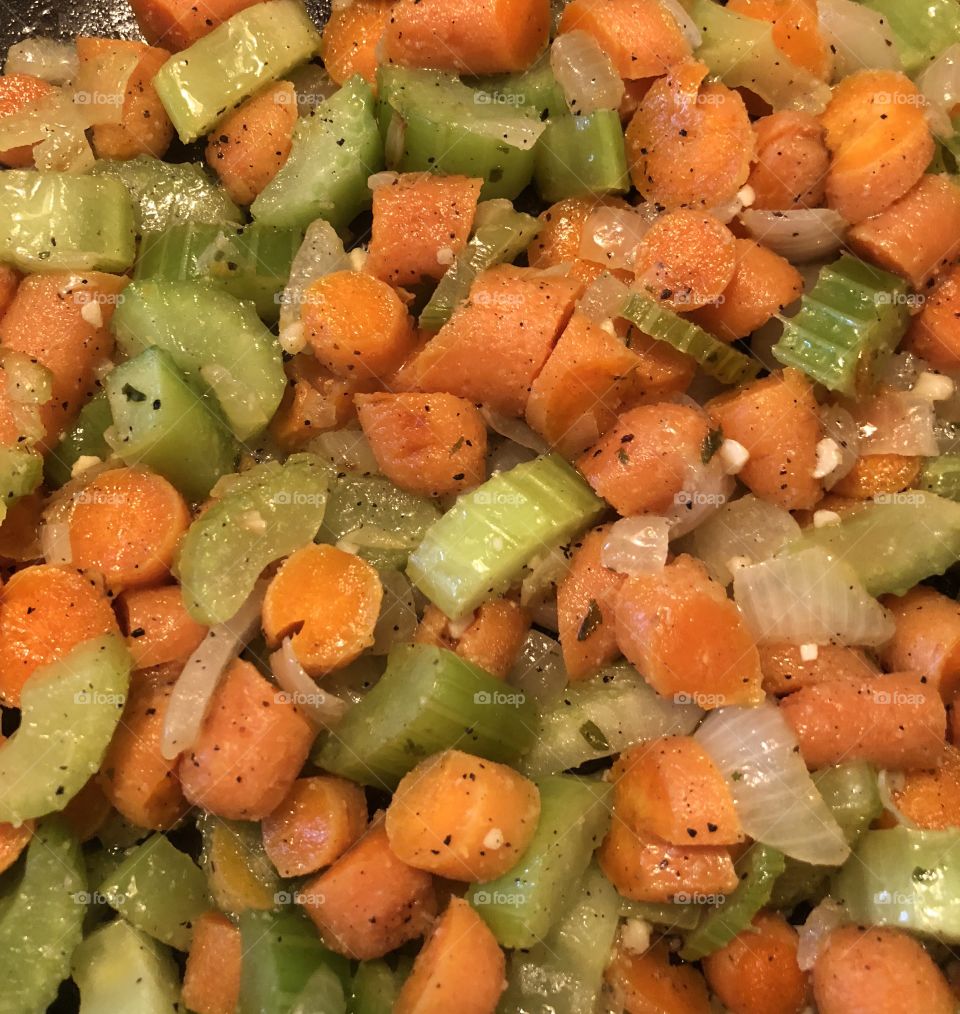 Carrots Celery and onion Soup chicken soup fixings 