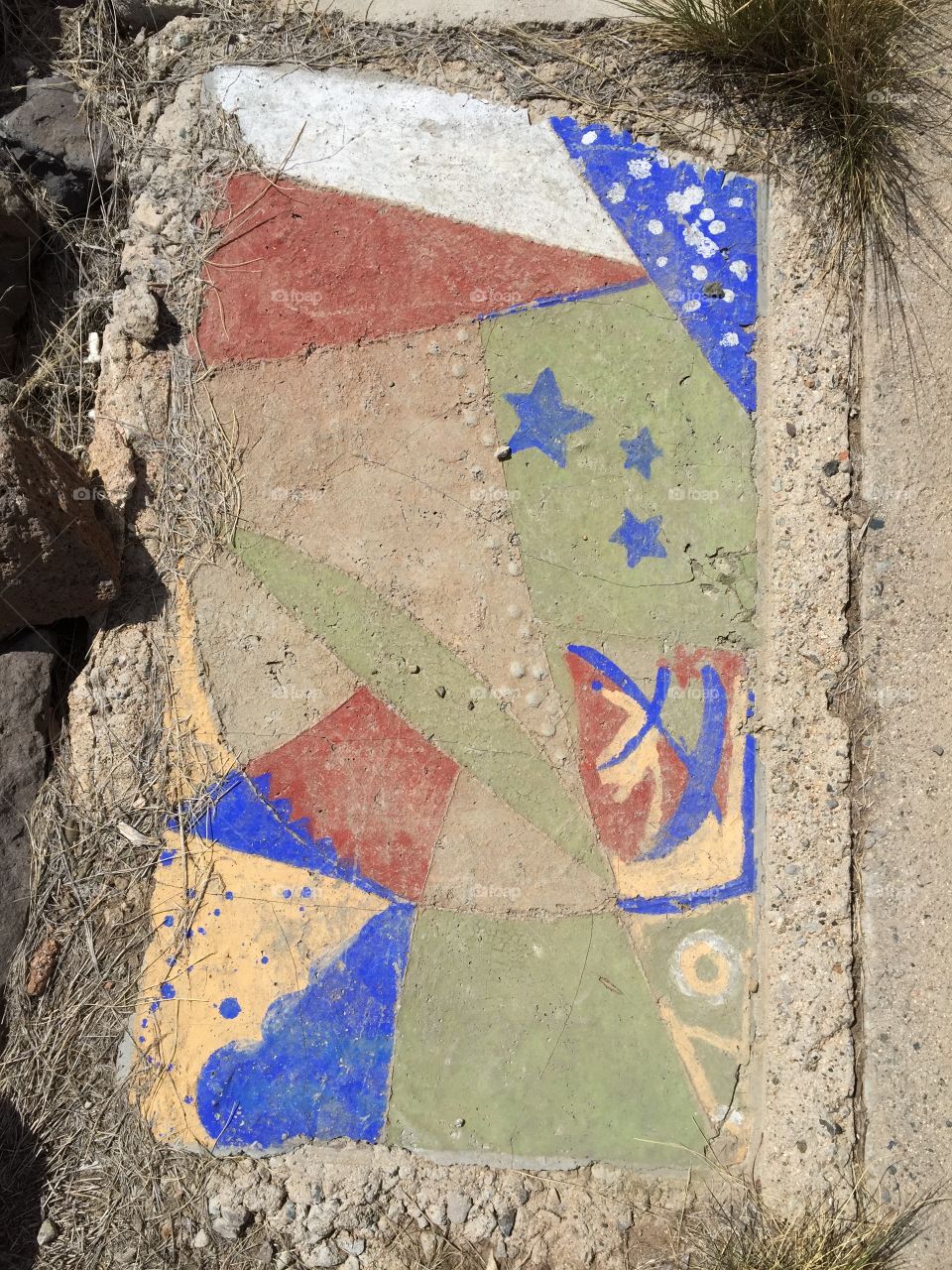Silt cast. Soleri Architecture at ARCOSANTI in Arizona. This is a silt cast.