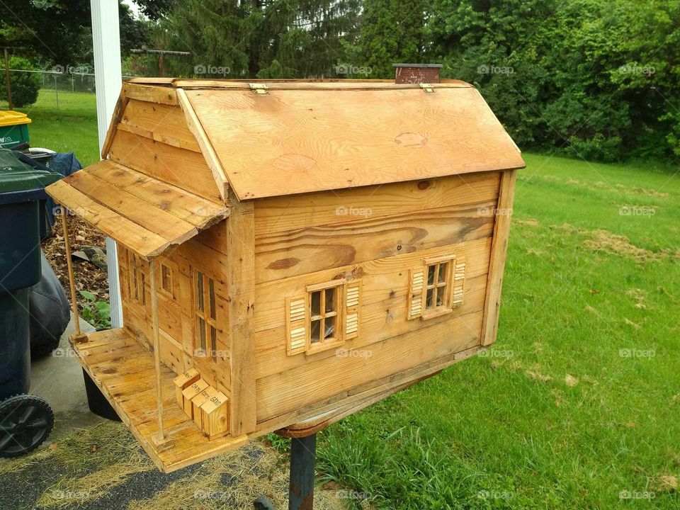 Wood, House, Wooden, Family, Roof