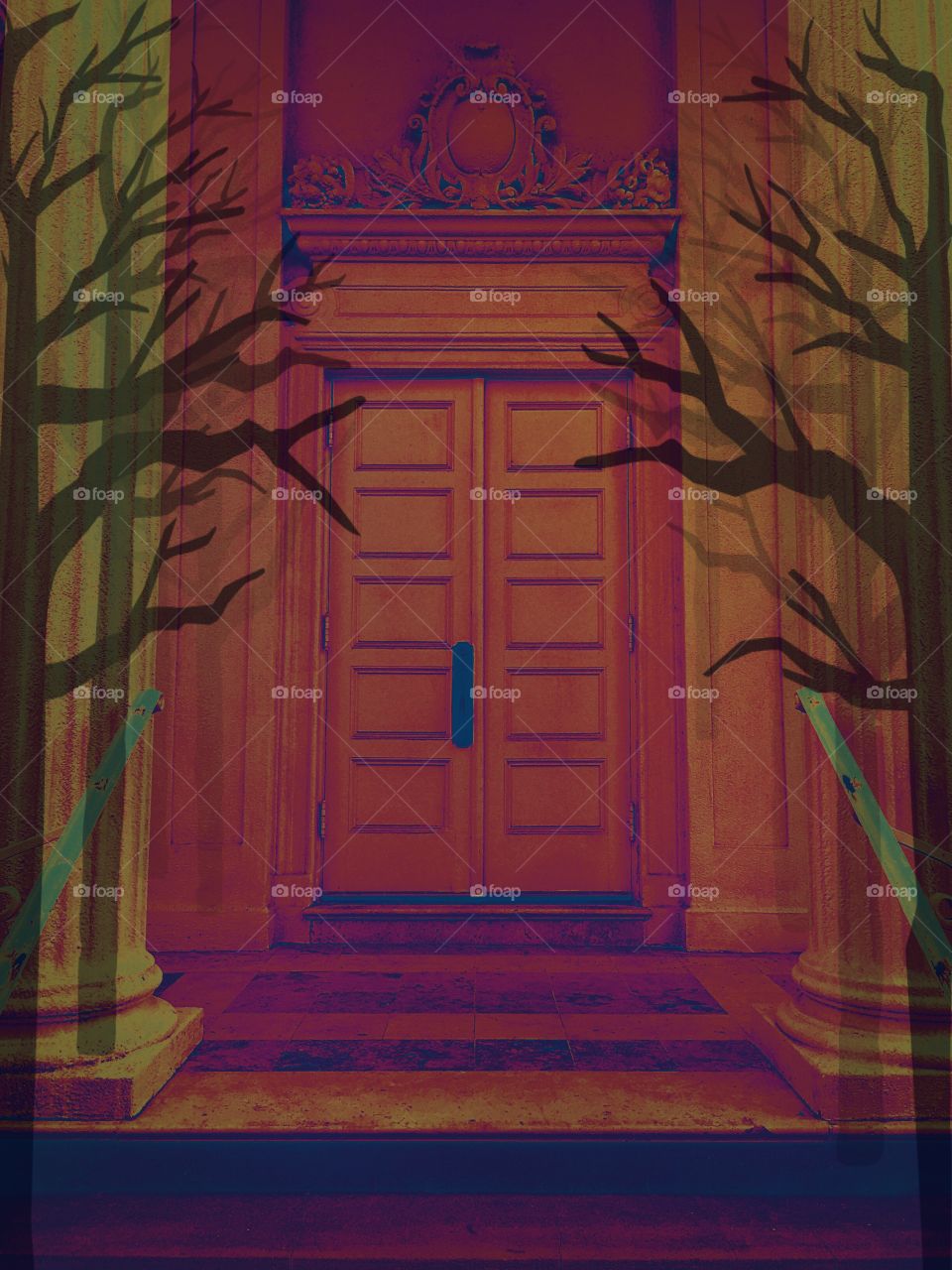 Halloween doors 