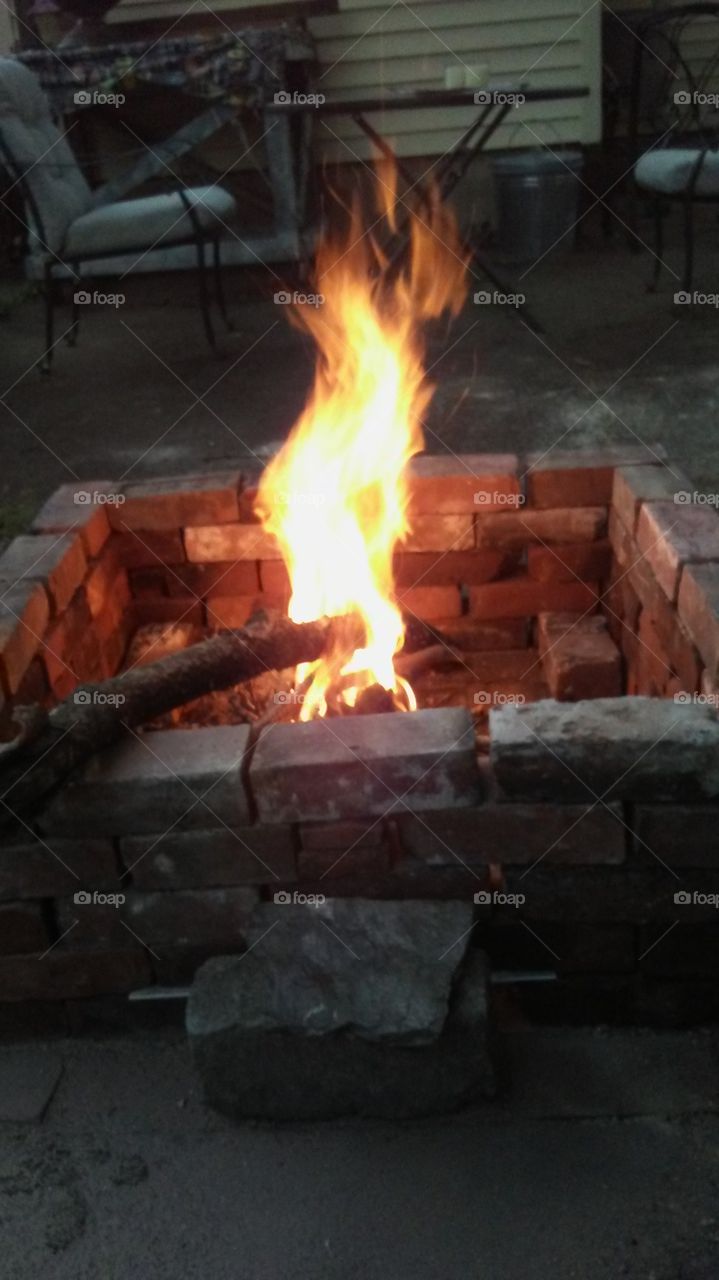 First fire