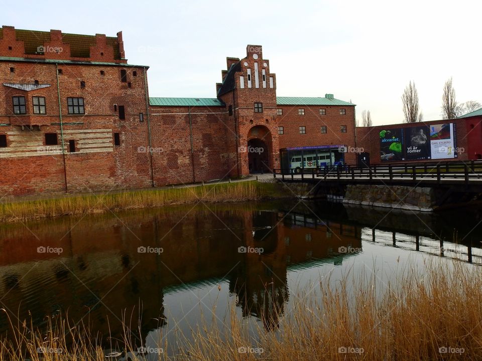 Malmöhus in reflection