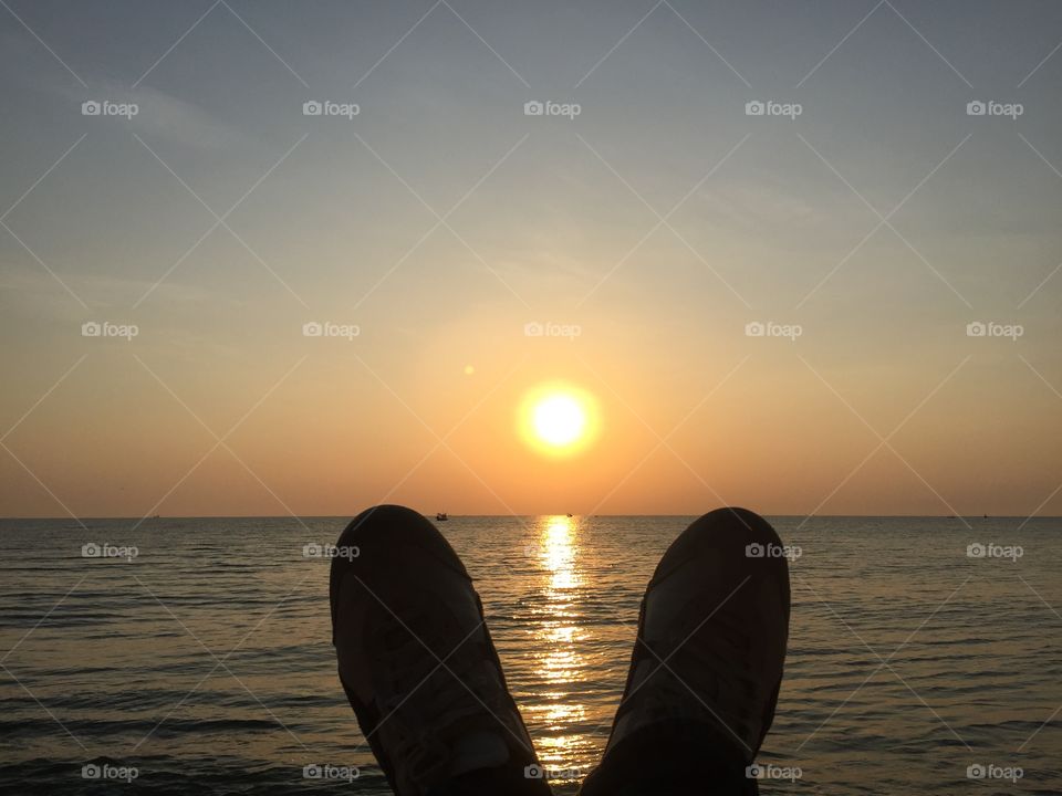 Sunset, Sea, Beach, Dawn, Ocean