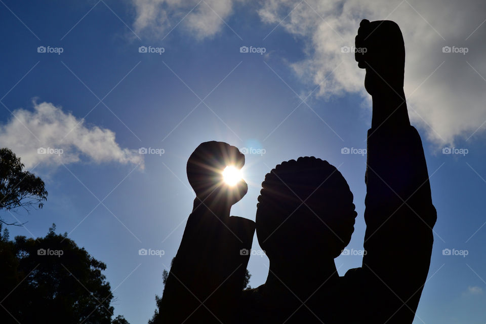 Statue Silhouette
