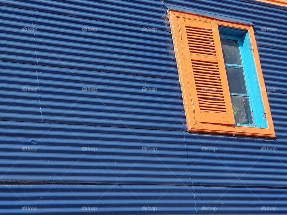 colorful facade in La Boca