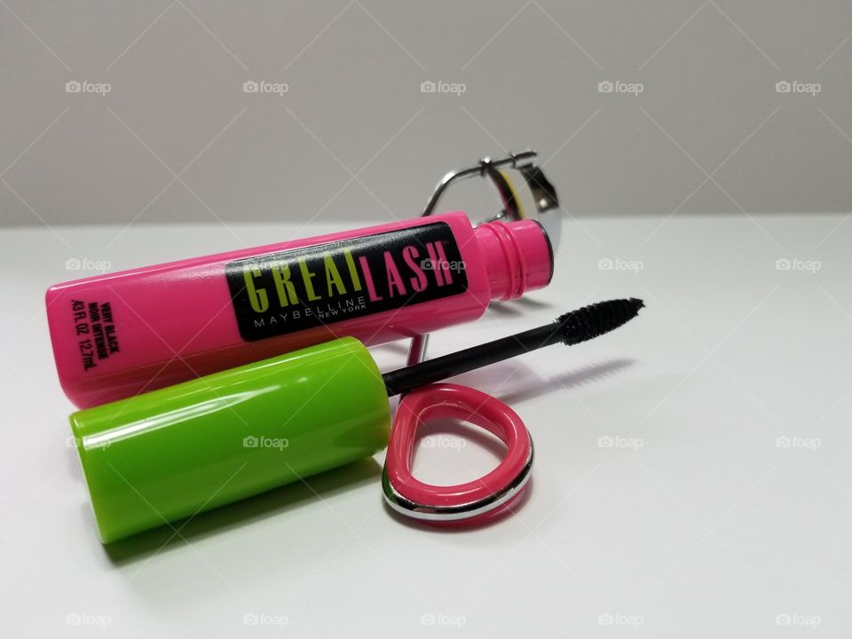 Great Lash with a eyelash curler