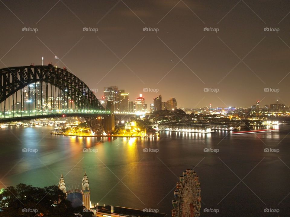 Sydney night lights