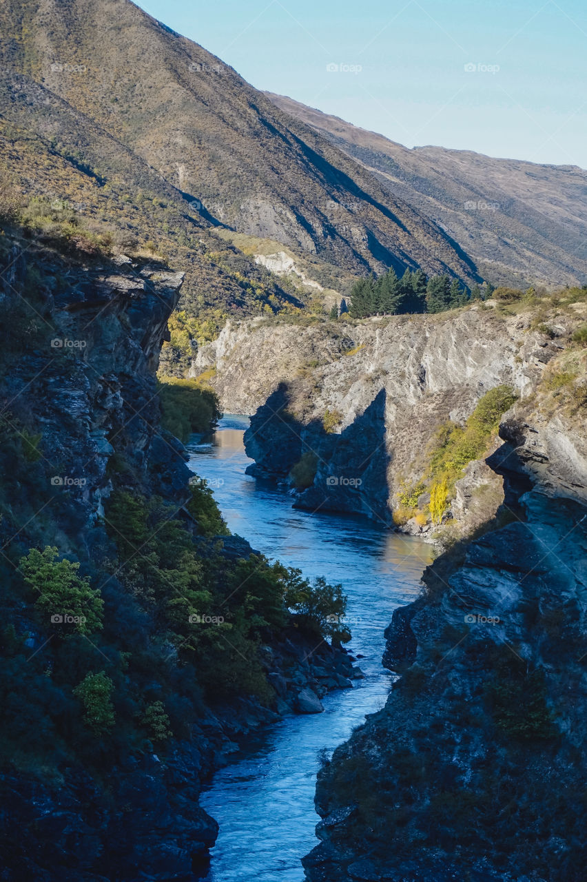 Kawarau Gorge near Queenstown, NZ