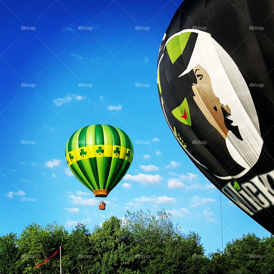 Hot Air Balloons Festival . Readington, NJ 