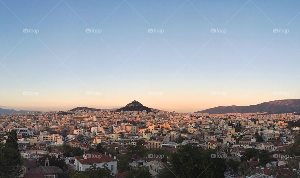 Athens panorama 