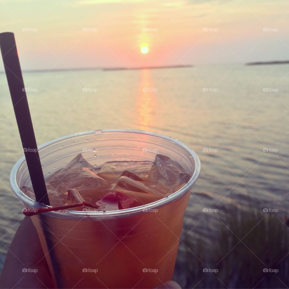Sunset drank