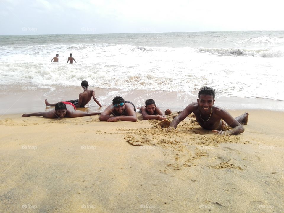 enjoyed in seashore