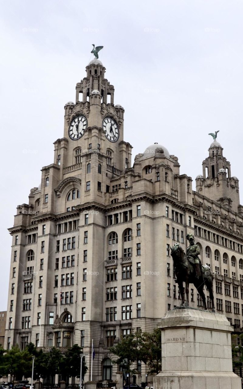 Royal Liver Building Liverpool uk