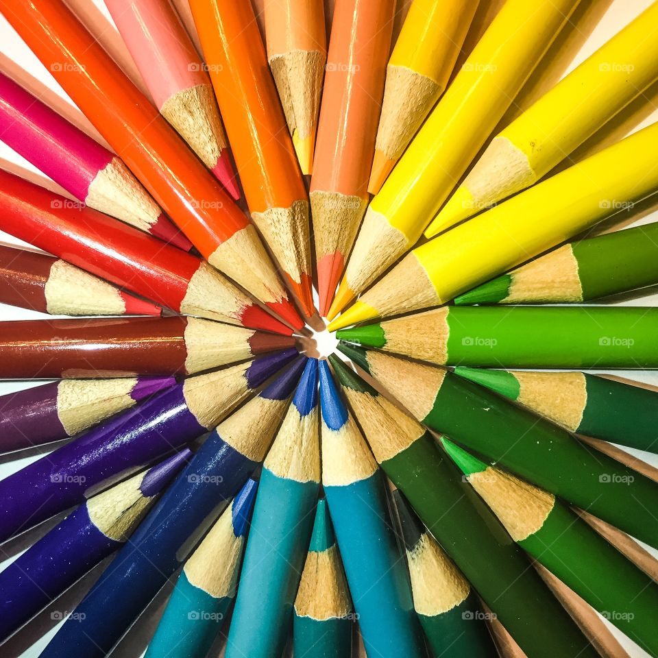 Colored pencils center