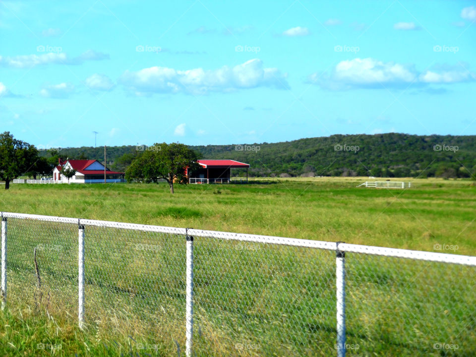 big red barn. this is a picture of a barn on a ranch near possum kingdom lake
